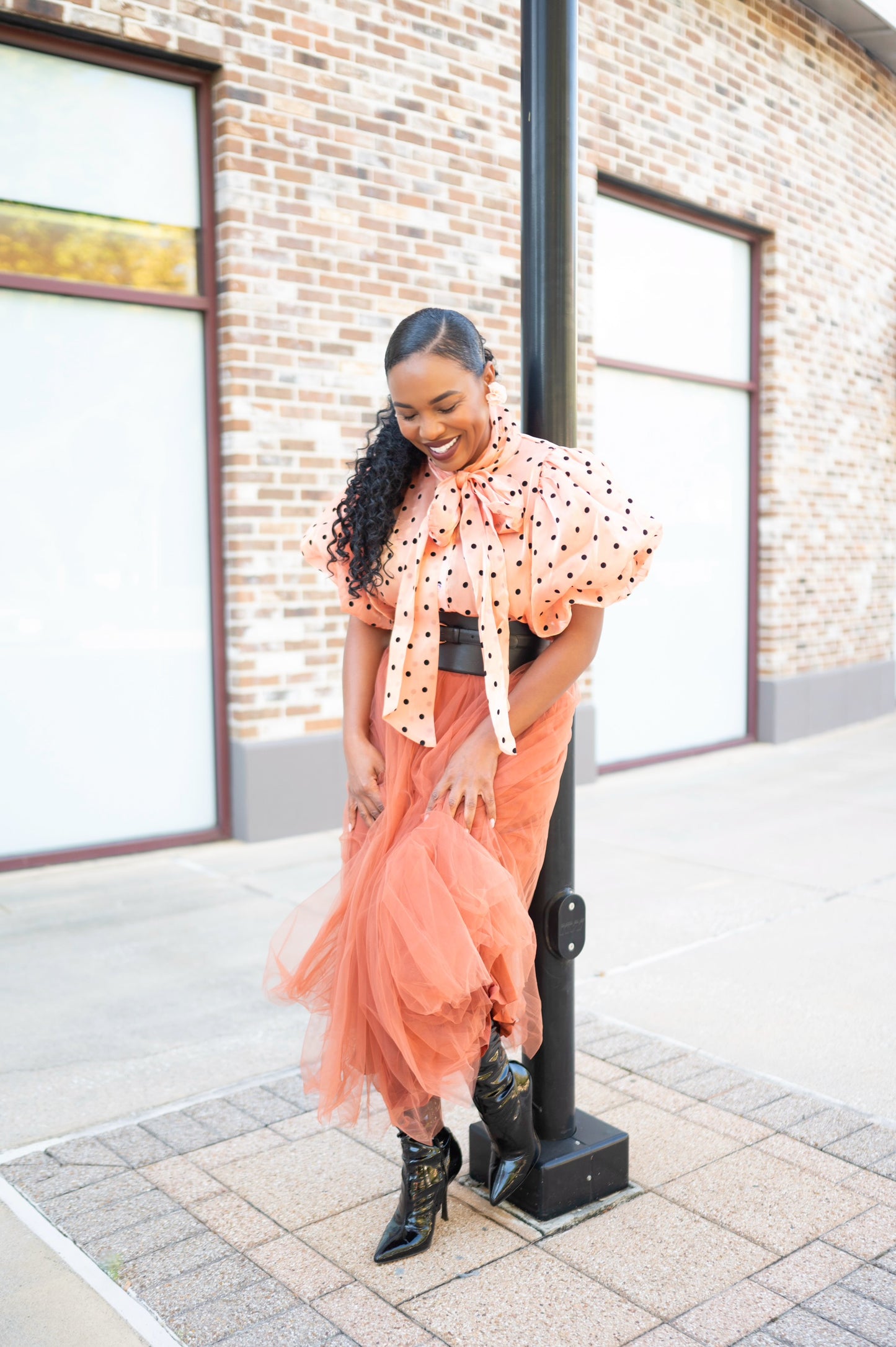 Princess Peach & Bow Blouse