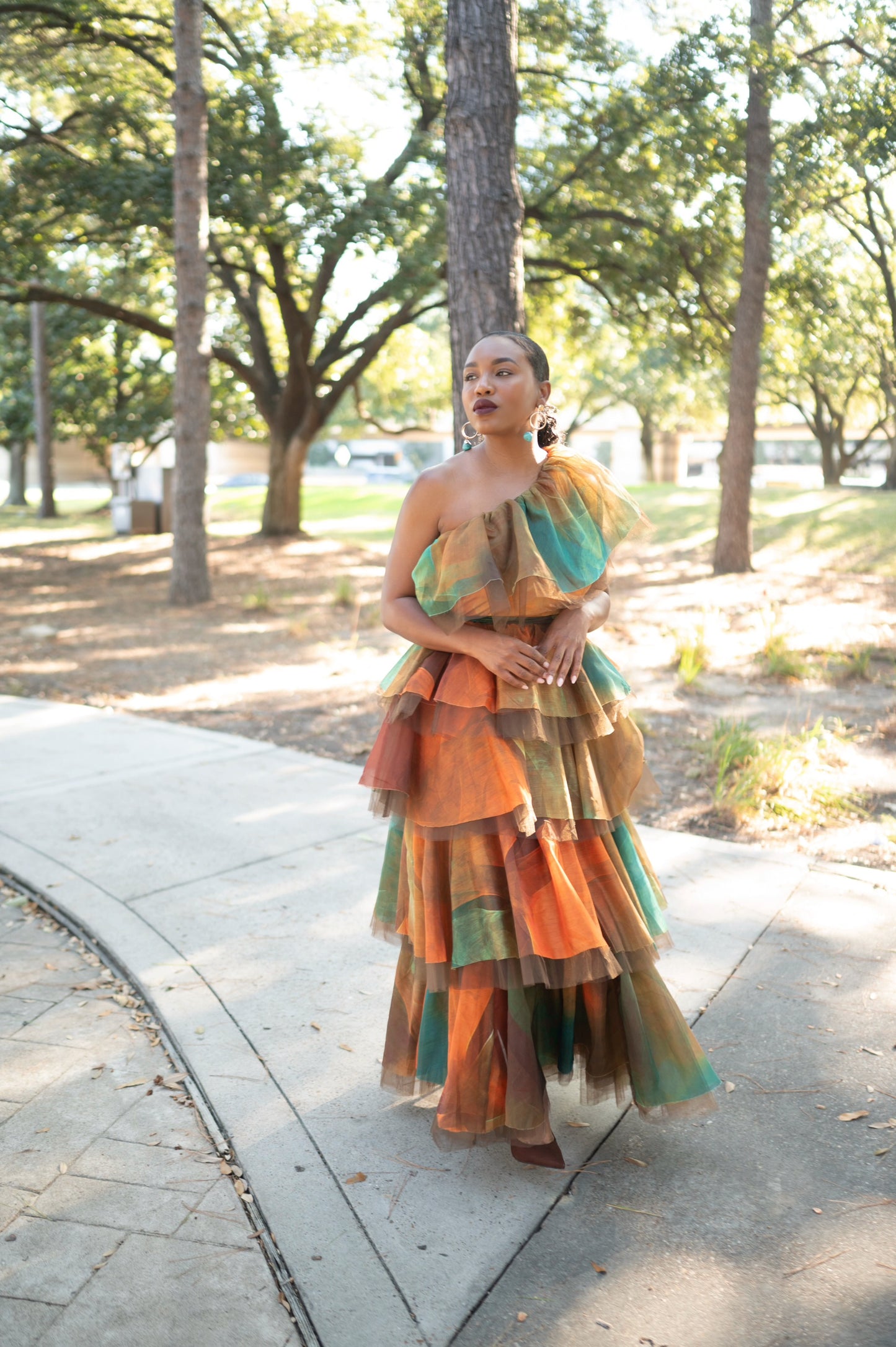 Autumn Leaves 2pc Skirt set