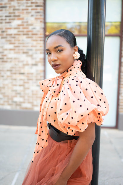 Princess Peach & Bow Blouse