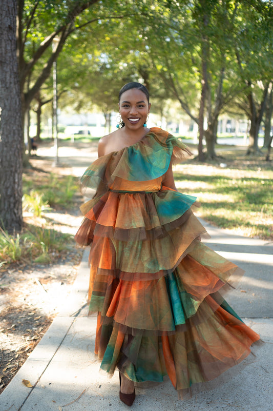 Autumn Leaves 2pc Skirt set