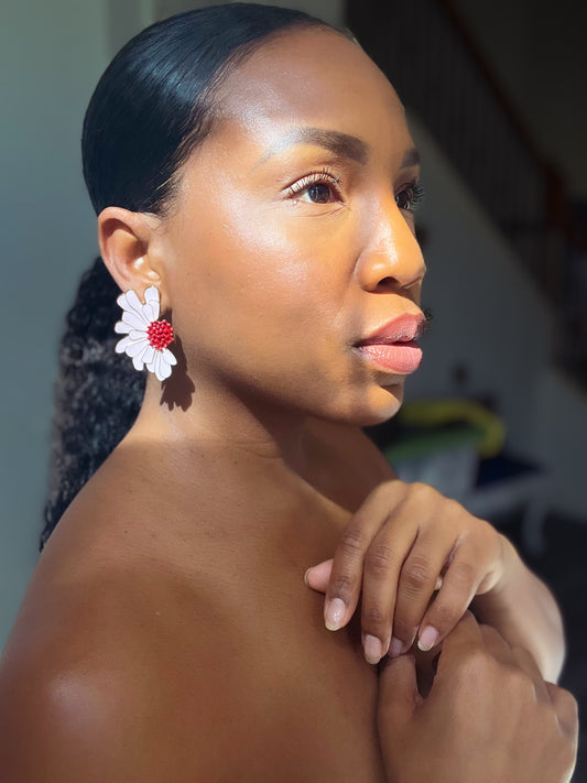 Lotus Flower Earring