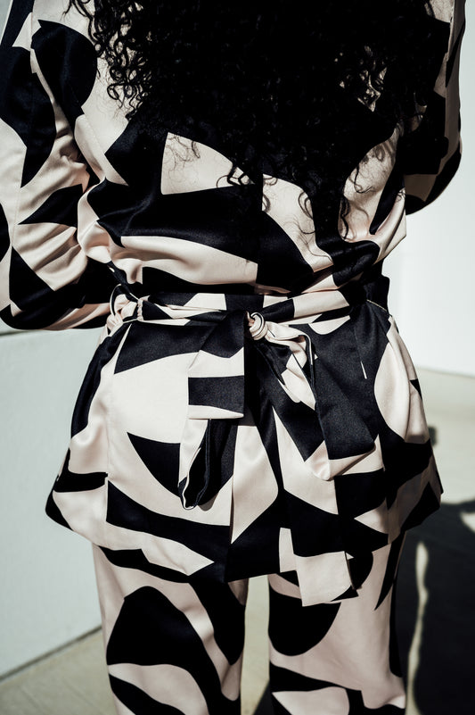 Abstract Animal Blazer